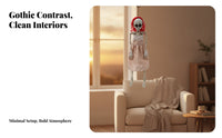 Outdoor Skeleton with Pink Dress