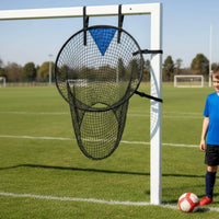 Easy Setup Foldable Soccer Goal Target Portable Soccer Goal Target Net Sturdy for Beginners, Kids