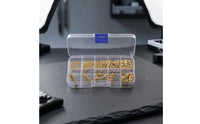 Interchangeable Heads Hot-Melt Insert Nut Soldering Kit Transparent Storage Case Insert Nut Soldering Iron Compartment Organizer