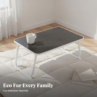 E0 Grade Material Foldable Kids Table Multi-Functional children's Lap Desk Lightweight Foldable Bed Tray Sturdy for Toddlers, Preschoolers, Bedroom, Indoor, Playroom, Living Room