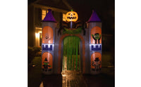Inflatable Castle Archway Inflatable Arco De Castillo Inflable Halloween Archway Outdoor Arco De Casa Encantada Inflable