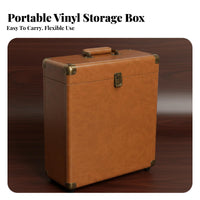 LP Album Carrying Case Large Capacity LP Album Carrying Case Soft Lining