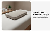 2 Pieces Anti-Collapse Design Eyelash Extension Pillow Ergonomic Beauty Bed Headrest High-Density Foam for Beauticians, Spa, Bedroom, Travel