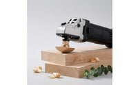 Wood Carving Head Gritty Wood Grinding Burr Attachment for Woodworkers, Carvers