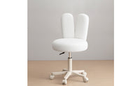 Rolling Stool with Backrest Height Adjustable Swivel Stool with Backrest Padded Furniture for Makeup Artists
