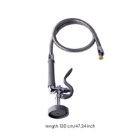 Corrugated Shower Hose Assembly with Spray Head Flexible Replacement Shower Hose High Flexibility for Bathroom