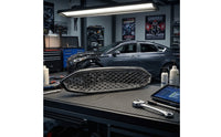Front Replacement Grille Robust Honeycomb Mesh Grille Sturdy Lightweight for Car Enthusiasts