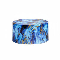 Factory Direct Round Display Pedestal Elevated Cylindrical Display Stand Thickened Round Showcase Plinth Sturdy for Retail Sellers, Showroom