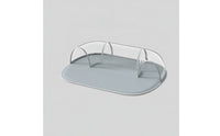 Transparent Water Mat with Tunnel Comfortable Pet Cooling Tunnel Smooth Ice Bed Bite Resistant for Summer