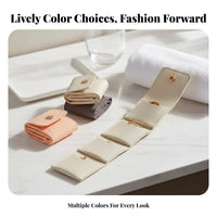 Mini Jewelry Bag Compact Portable Jewelry Pouch Portable for Journeyers, Bridesmaids, In Handbag, Business Trip, Dressing Table