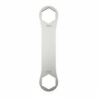 Cycle Fork Cap Wrench Double-Ended Cap Removal Wrench Easy to Handle Tool for Cyclists, Mechanics