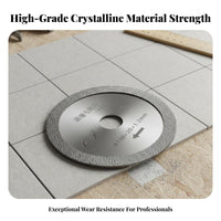 Diamond Grout Removal and Hard-Wearing Tile Seam Cleaning Disc Long Service Life Angle for Tilers, Home Renovation, Workshop