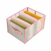 Foldable Compartment Box Space-Saving Foldable Compartment storage container Large Capacity