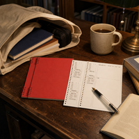 B5 Detachable Error Correction Notebook for Students, Thickened Paper, Ebbinghaus Method, Math English Study Organizer