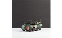 1:72 Scale Wheeled Armored Vehicle Model Finished Assault Model Detailed for Collectors, Desk Display, Shelf Decor