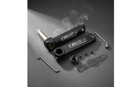 Crank Arm Assembly with Spindle Hollow Integrated Cycle Crank Arm Assembly Crankset with Spindle CNC-Machined Cycle Crankset