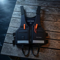 Adjustable Straps Fishing Life Vest Sleeveless Reflective Fishing Vest for Adults