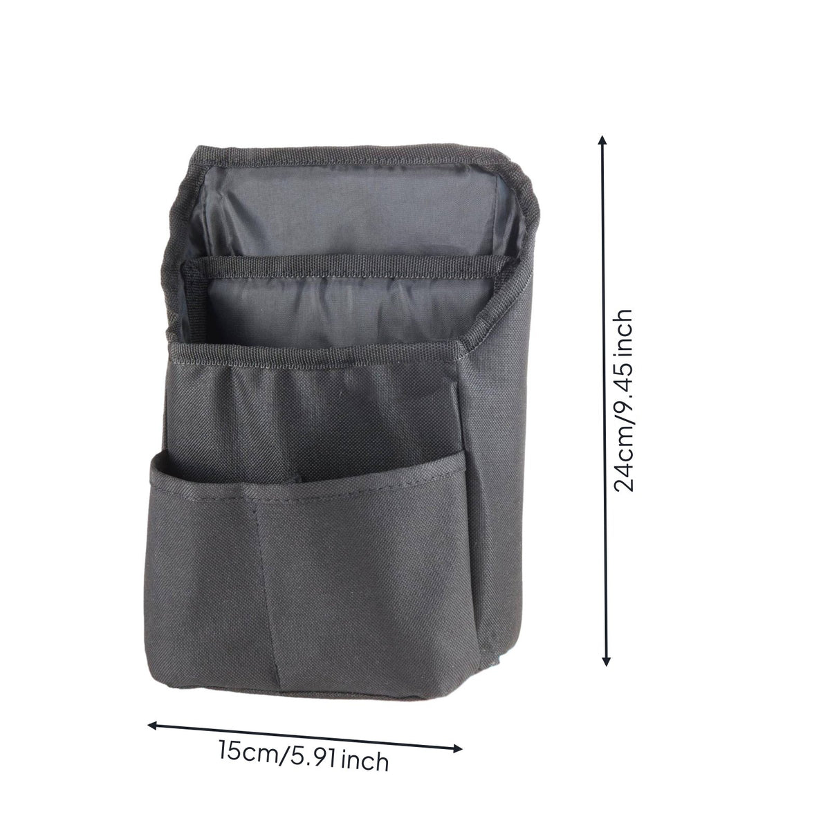 Folding Walkers Organizer Convenient Bag to Attach Walkers Hanging Storage Bag Hands Mobility Aid Organizer for Elderly, Seniors, Home Care, Hospital