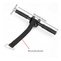 Forearm Roller Portable Forearm Strengthener Compact Wrist Roller for Athletes, Beginners