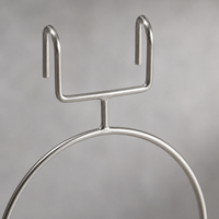 Wall Mount Plant Pot Holder, Circular Plant Pot Bracket Outdoor, Stainless Steel Wall Planter for Garden Fences, Heavy Duty Pot Hanger