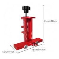 Aluminum Alloy Cabinet Door Installation Tool Anodized Metal Cabinet Door Positioning Tool Measurement Scale