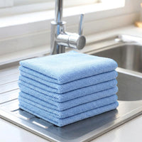 Thickened Microfiber Cloth and Microfibre Cloth, Absorbent Cleaning Cloth for Kitchen and Furniture, Low-Lint Dense Cleaning Cloths, 30x30cm