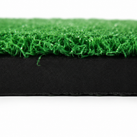 Portable Artificial Grass Mat, Driving Range Mat with Replaceable Surface, Non-Slip EVA Base for Chipping & Swing Practice
