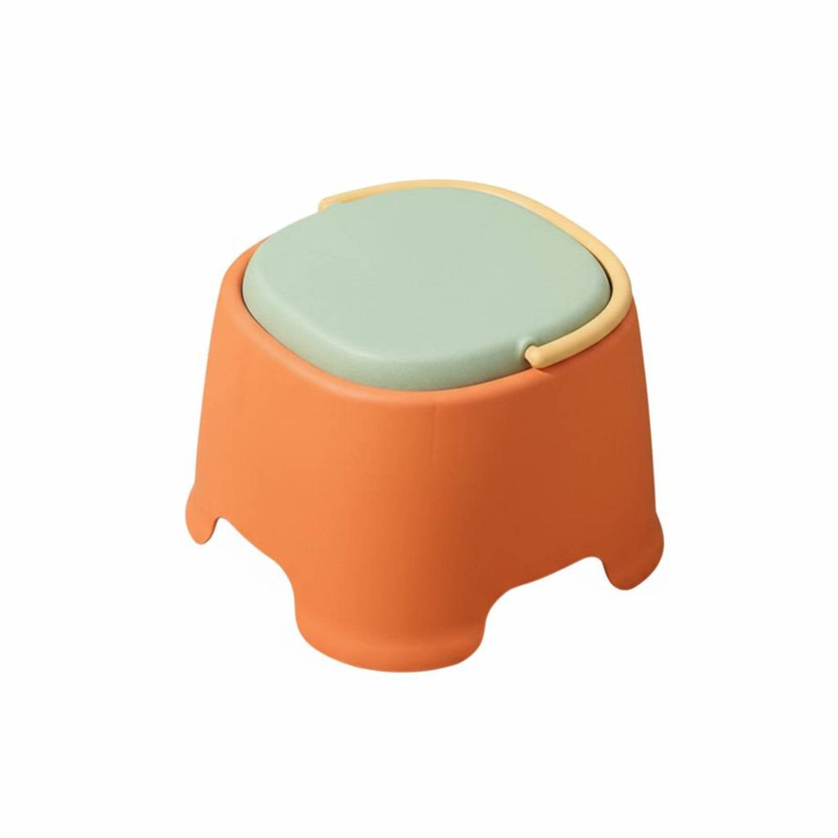 Step Stool with Handle Matte Stool Furniture for Young Children