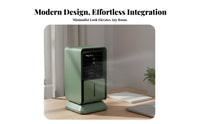 Desktop Air Chiller Cools and Humidifies Portable Air Chiller Fan Three Settings Desktop Cooling Fan for Students, Office Workers, Desk