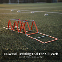 Long-Lasting Agility Ladder Multi-Functional Speed Ladder Portable Agility Training Set Quick Setup for Soccer Players, Athletes, Coaches, Outdoor, Gym