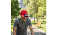 Solar Fan Cap Ventilated Baseball Cap with Fan Hat with Visor Breathable Adjustable for Gardening, Fishing