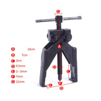Two-Jaw Puller Adjustable Cross-Style Puller for Mechanics, Automotive Repair, Workshops