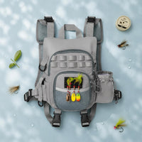 Fishing Chest Pack Quick Reach Fishing Storage Bag Outdoor Gear Adjustable Straps Portable for Anglers