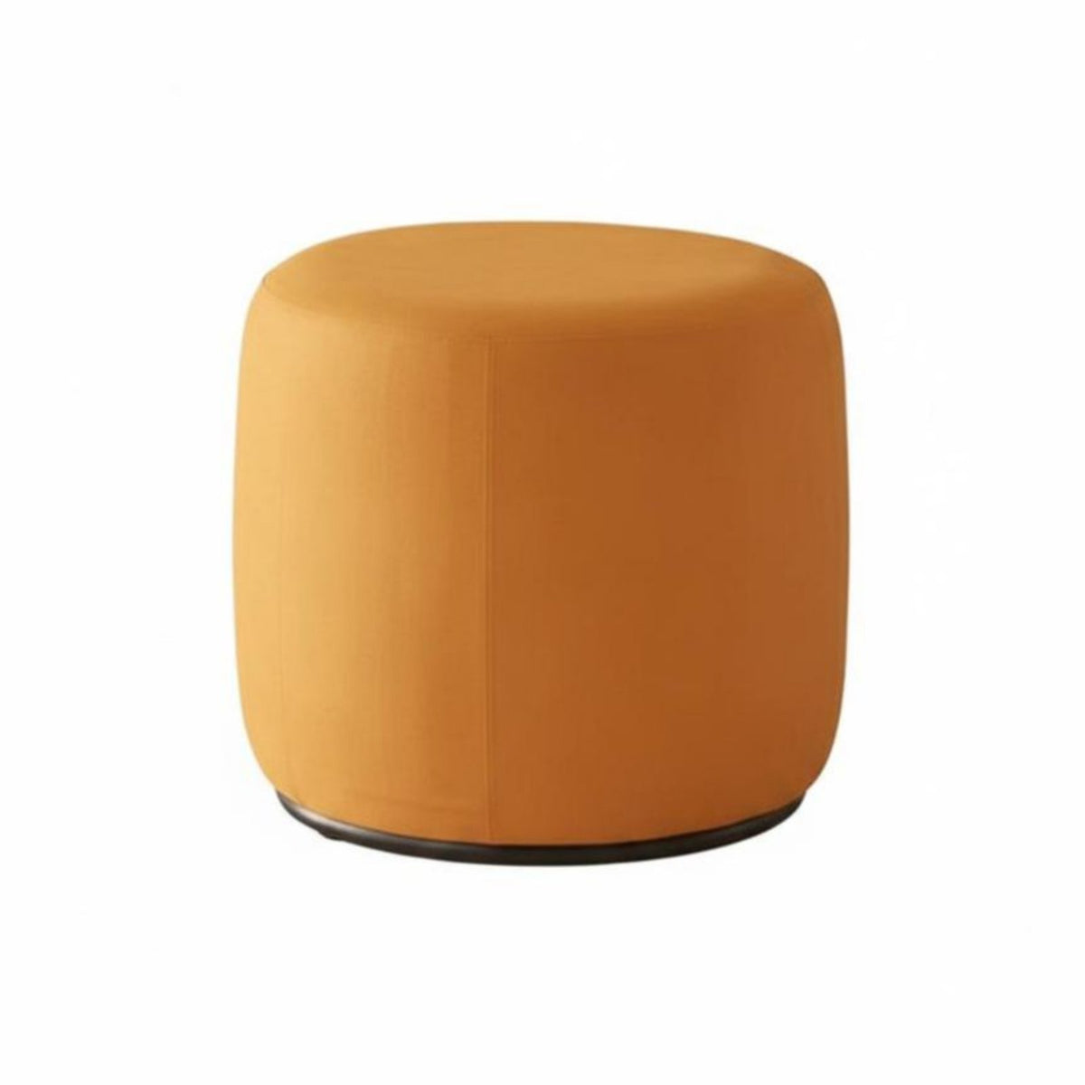 Mobile Textile Pouf with Handle Sturdy Construction Upholstered Bench Minimalist Design Indoor Seating Modular for Interior Designers, Homeowners, Adults, Living Room, Bedroom, Lounge Area, Entryway