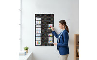 Transparent Hanging Pocket Chart Heavy-Duty Pocket Chart with Clear Pockets Organizer for Homeschoolers