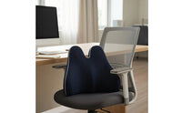 Memory Foam Double-Wing Backrest Strapless Support Cushion Ergonomic Support Pillow Contoured for Office Workers, Students, Desk