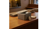 Textured Expanded Polypropylene Insulated Foam Box Gray Insulated Foam Container Hinged-Style