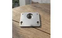 Reflective Finish Percussion Pad Bracket Silver Drum Mounting Bracket Secure Grip Drum Pipe Clamp Sturdy