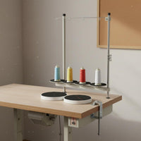 Heavy Duty Industrial Sewing Machine Thread Stand Easy Assembly Multi-Spool Thread Holder Sewing Machine Cone Stand for Seamstresses