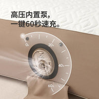挪客游梦拉丝内置泵充气床垫户外露营气垫床打地铺家用全自动气垫.