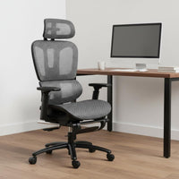 S-Shaped Backrest Ergonomic Office Chair High Back Mesh Chair for Students, Gamers, Study Room