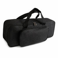 Keyboard Bag with Pocket Padded Keyboard Carrying Bag Soft Zippered for Keyboardists, Travel, Rehearsals