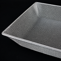 Soil Sifter, 2mm Mesh Galvanized Steel Sieve, 43x33x9-10cm Square Dirt Sifter for Gardeners, Sand & Gravel