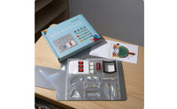 Attractive Geometry Optics Kit Triangular Prism Optics Experiment Kit Science Educational Set Transparent Components