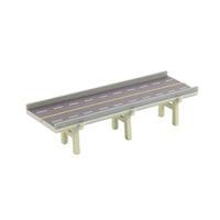 1:300 Scale Miniature Highway Segment Elevated Highway Bridge Model Painted for Architects, Dioramas