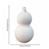 Blank Paper Pulp Mask DIY Craft Arts and Crafts Lightweight for Halloween