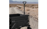Wagon with Folding Tailgate Portable Folding Outdoor Utility Cart Compact Outdoor Utility Cart for Camp