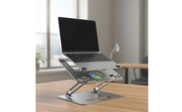 Cooling Laptop Stand Heat Dissipation Aluminum Laptop Stand Sturdy Computer Accessory for Desk, Travel