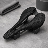 Ultralight 3D Printed Bike Saddle Heat Dissipation Two-Wheeler Gear Long-Lasting for Cyclists