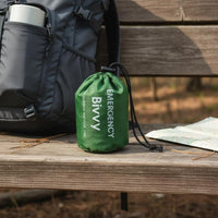 Portable Emergency Bivvy Blanket Compact Thermal Emergency Shelter Windproof Thermal Bivy Bag Ultralight for Mountaineering